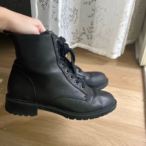 Steve Madden combat boots